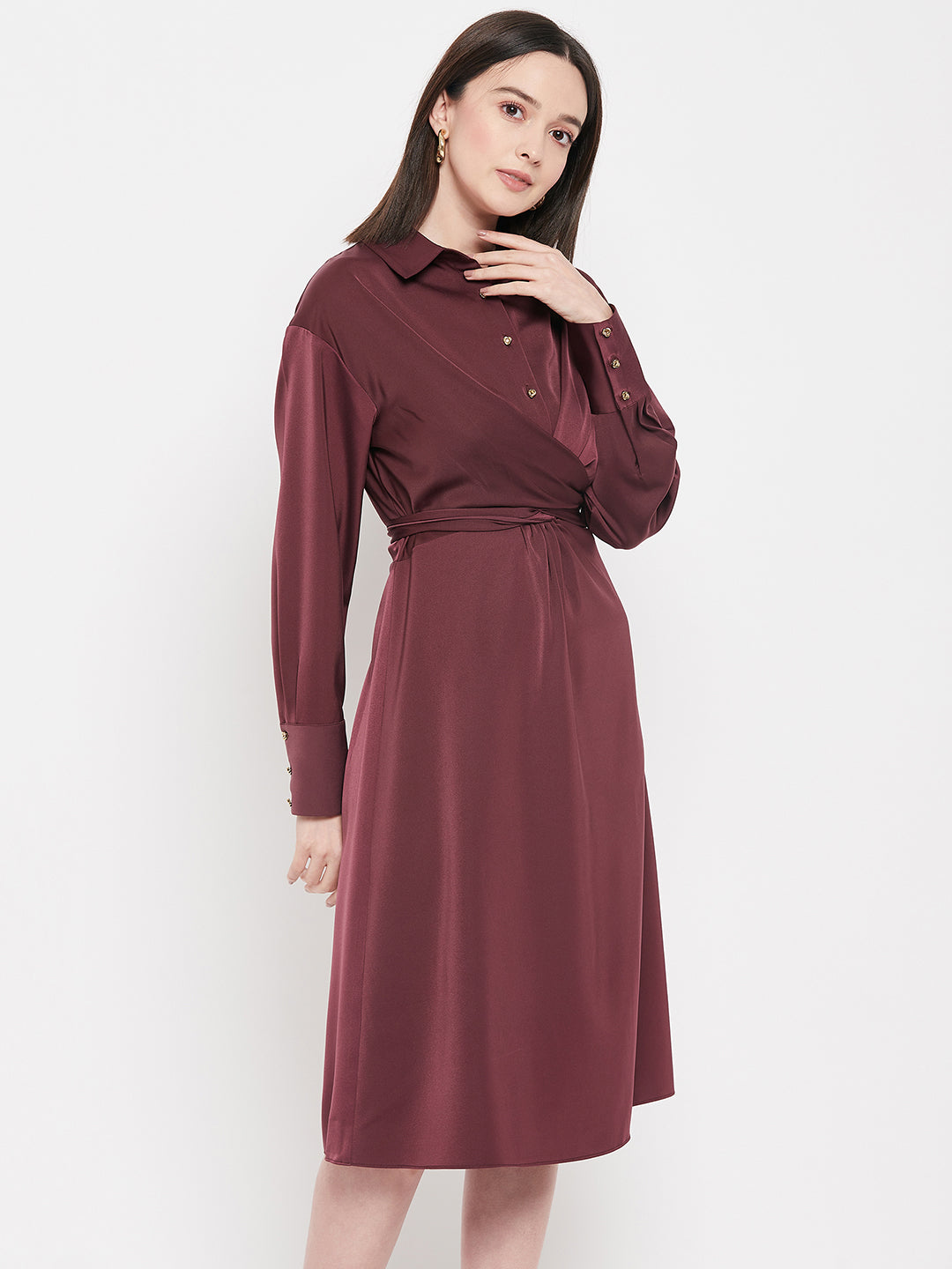 Camla Barcelona Purple Dress For Women