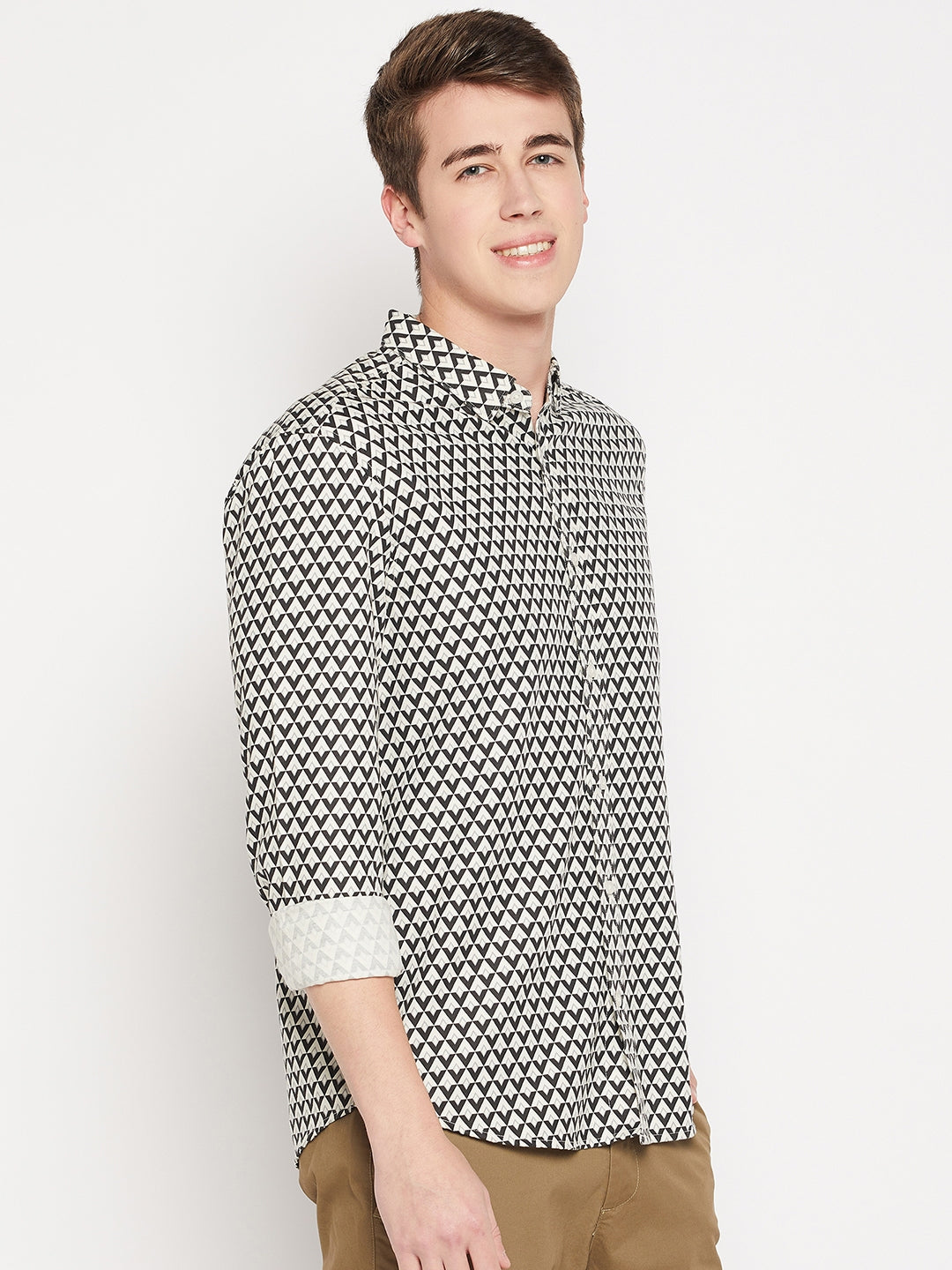 Camla Barcelona Off White Shirt For Men
