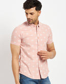 Camla Peach Shirts For Men