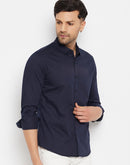 Camla Navy Shirts For Men