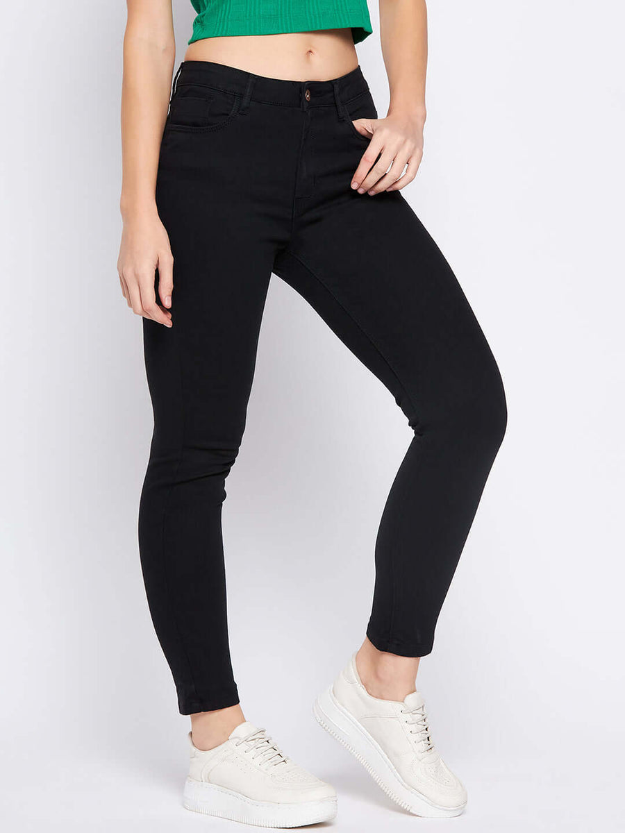 Camla Barcelona Black Skinny Fit Jeans