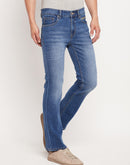 Camla Barcelona Washed Dark Blue Regular Fit Jeans