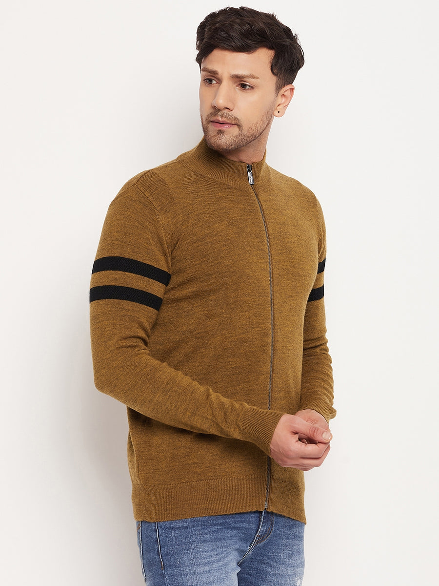Camla Mustard Sweater For Men