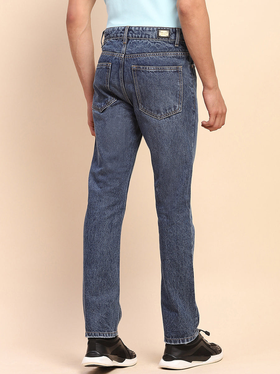 Camla Barcelona Cotton Whiskered Stone Wash Blue Denim