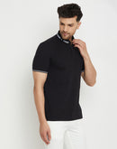 Camla Black T -Shirt For Men