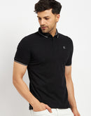 Camla Black T- Shirt For Men