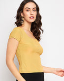 Camla Barcelona Yellow Top