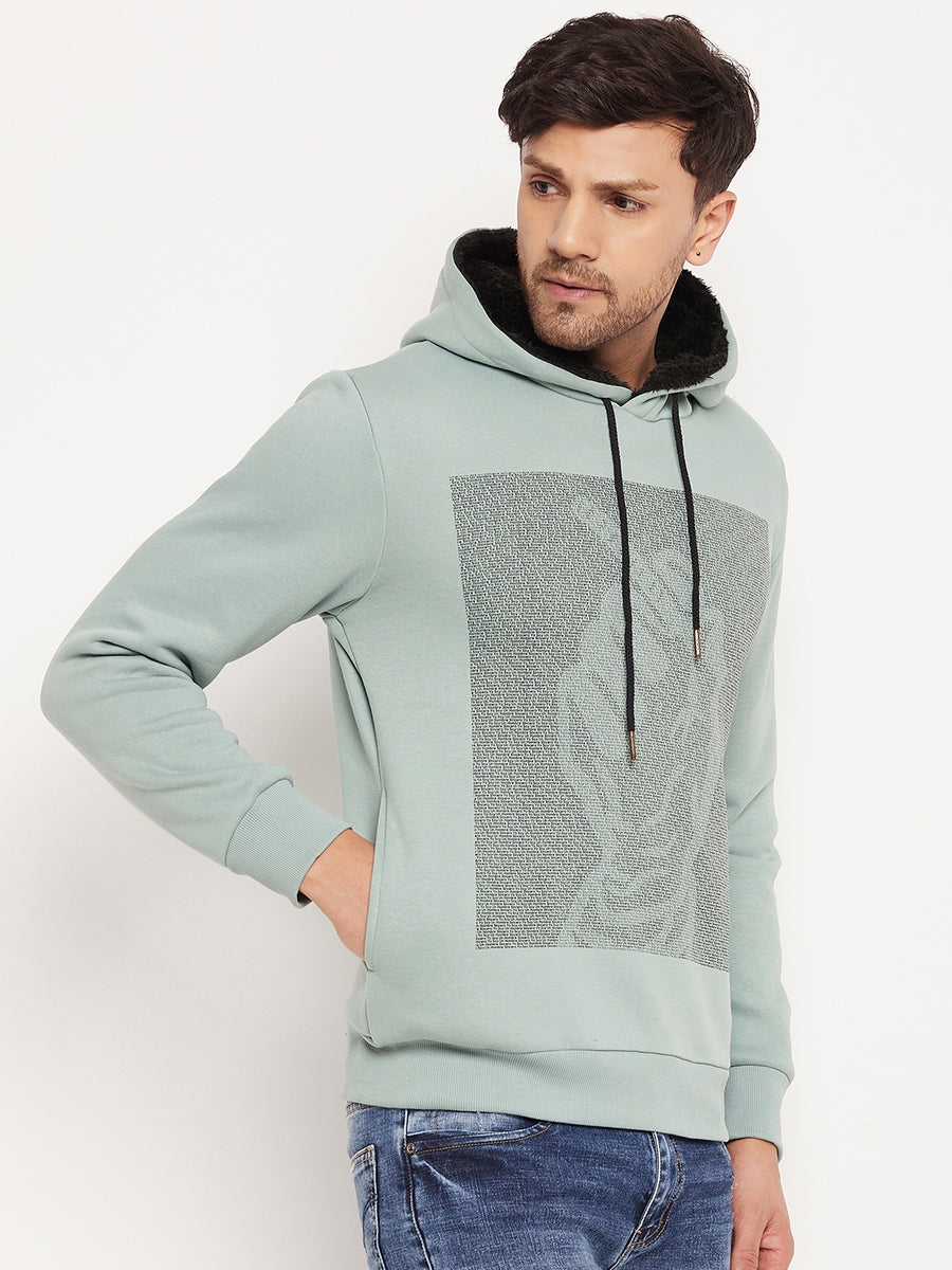Camla Green Sweatshirt For Men