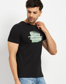 Camla Black T- Shirt For Men