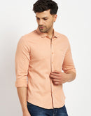 Camla Peach Shirts For Men