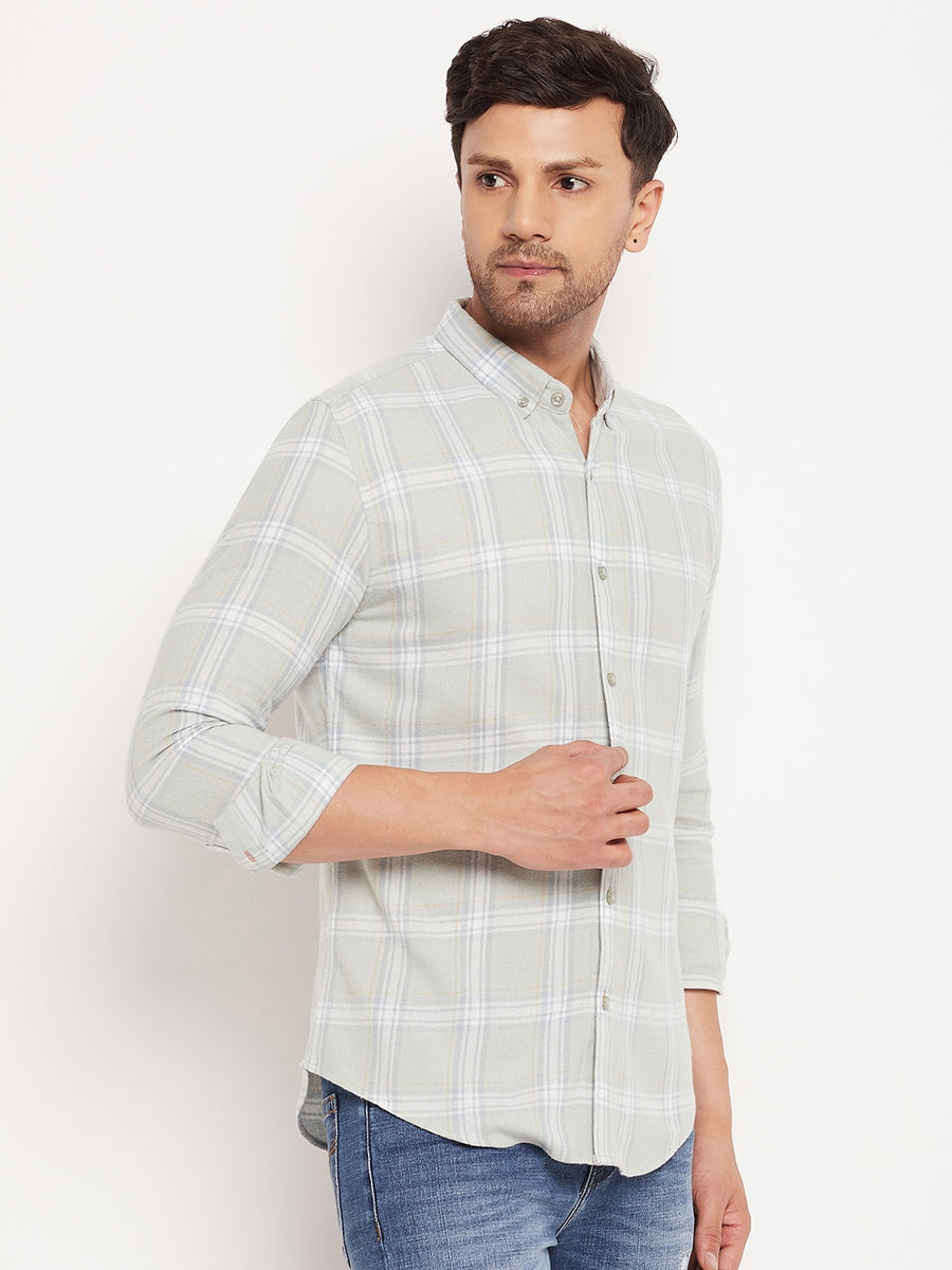 Camla Grey Shirts For Men