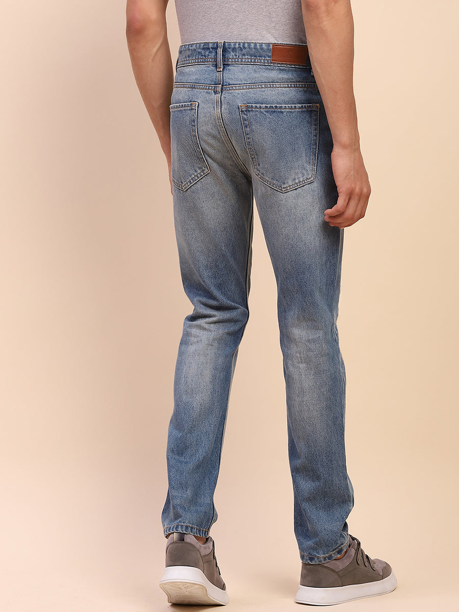 Camla Barcelona Ripped Light Wash Light Blue Denim