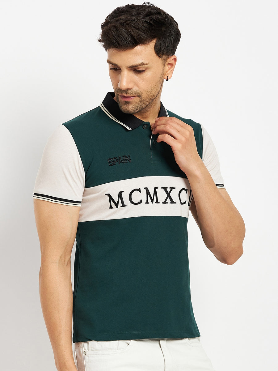 Camla Green T- Shirt For Men