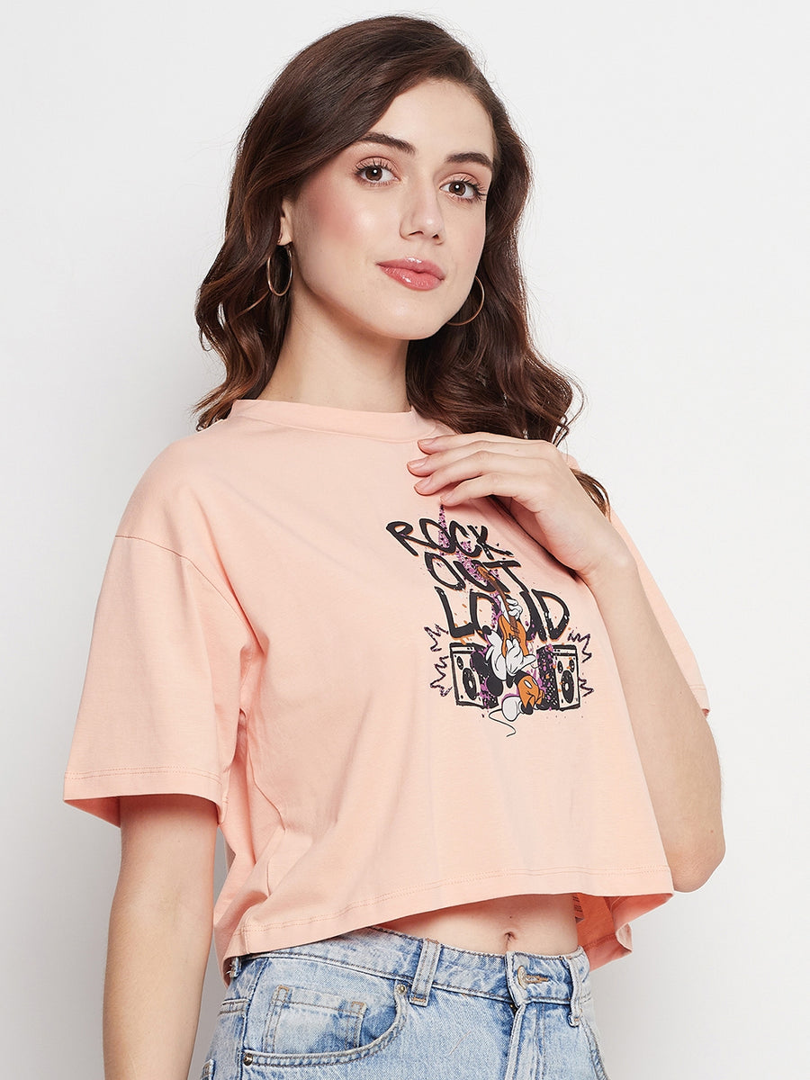 Camla Pink Top For Women