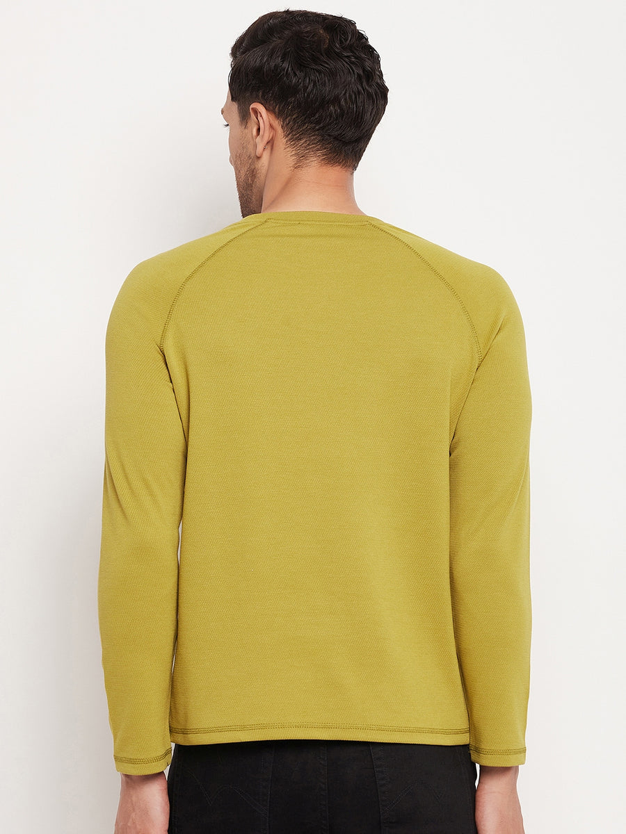 Camla F.Green T-Shirt For Men