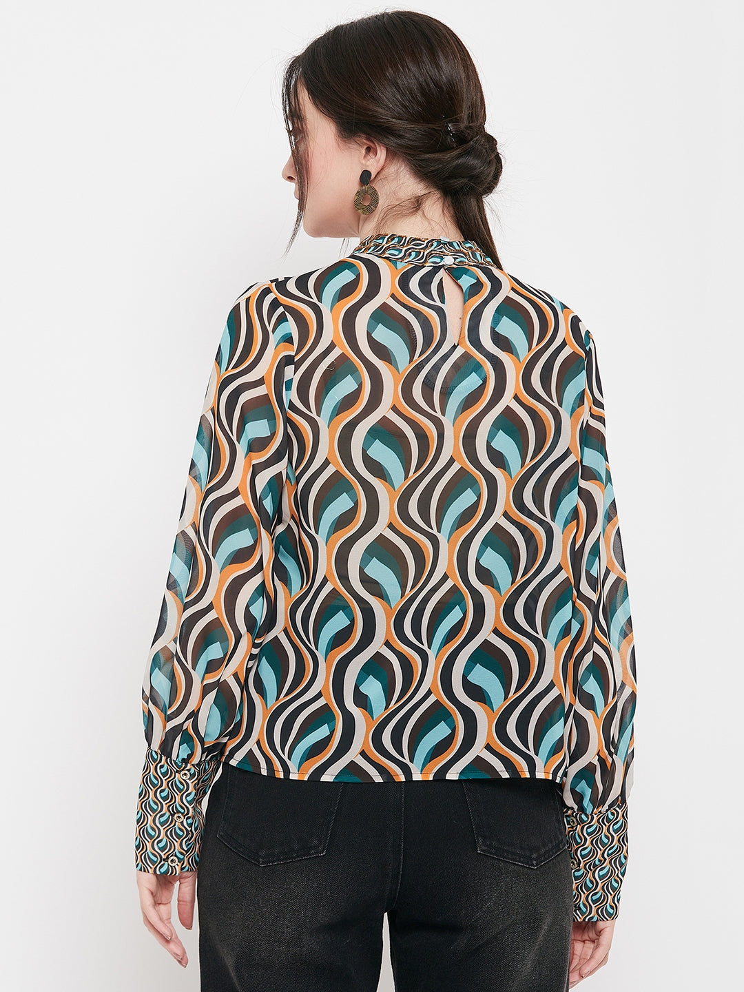 Camla Barcelona Green Top For Women