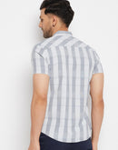 Camla Blue Shirts For Men