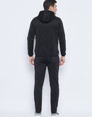 Camla Barcelona Tone-On-Tone Abstract Print Hooded Tracksuit