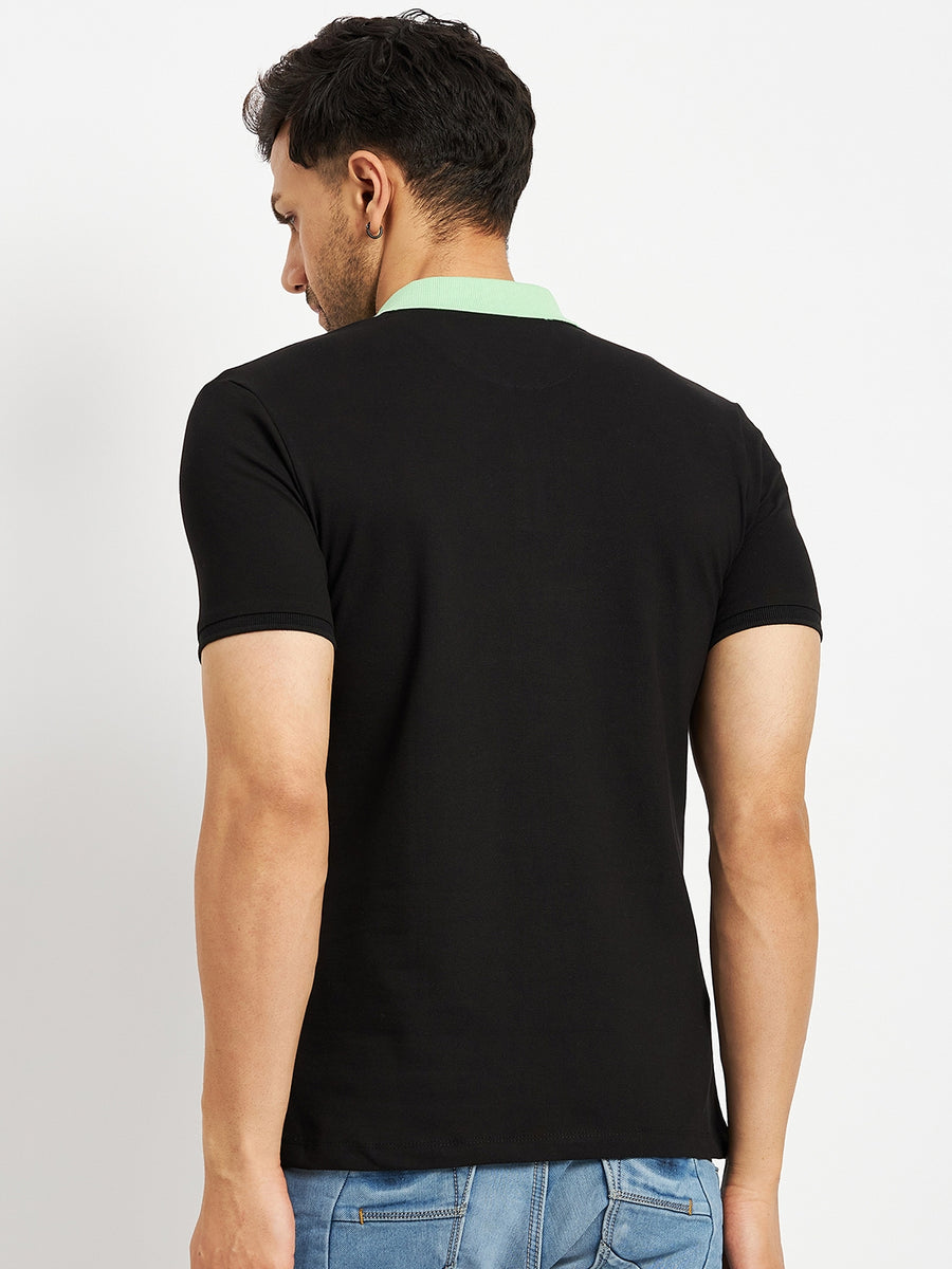 Camla Black T- Shirt For Men