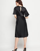 Camla Black Dress For Women