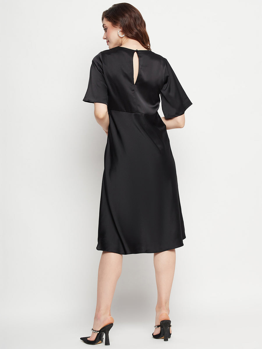 Camla Black Dress For Women