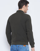 Camla Barcelona Olive Green Bomber Jacket