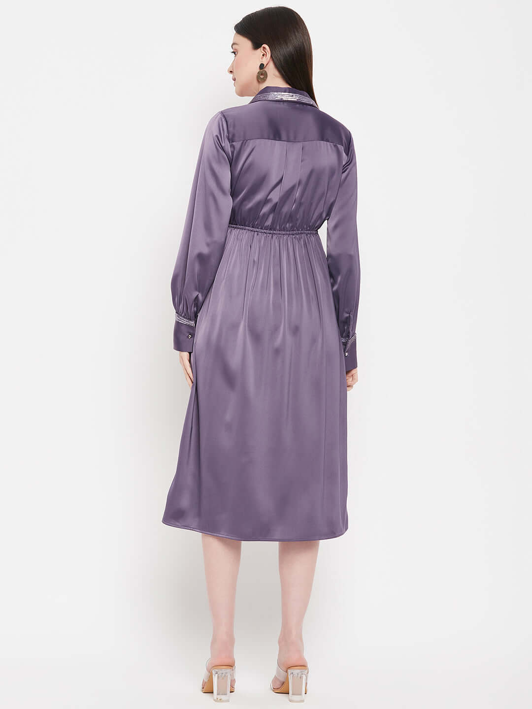 Camla Barcelona Dusty Plum Dress For Women