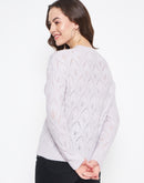 Madame Lilac Sweater