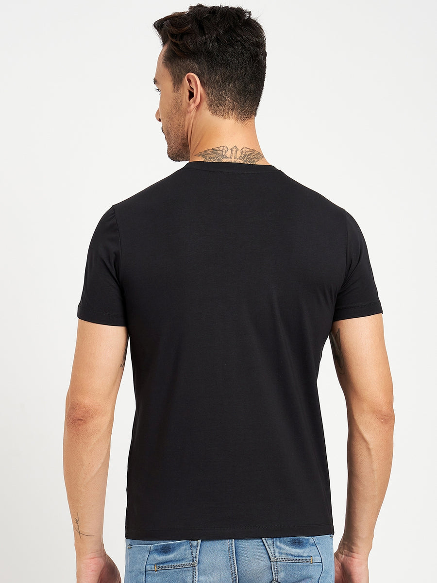 Camla Black T- Shirt For Men