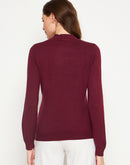 Madame Wine Solid Sweater