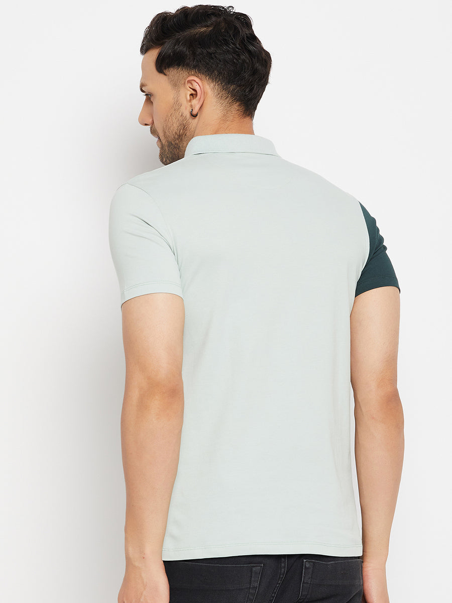 Camla Mintgreen T- Shirt For Men
