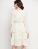 Camla Offwhite Dress For Women