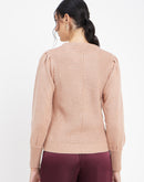 Camla Dustypink Sweater  For Women