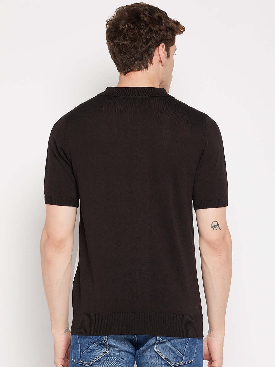 Camla Barcelona Black T-Shirt For Men