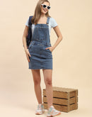 Camla Barcelona Solid Blue Dungaree