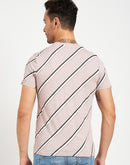 Camla Pink T- Shirt For Men