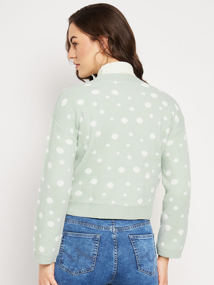 Camla Barcelona Mint Cardigans For Women