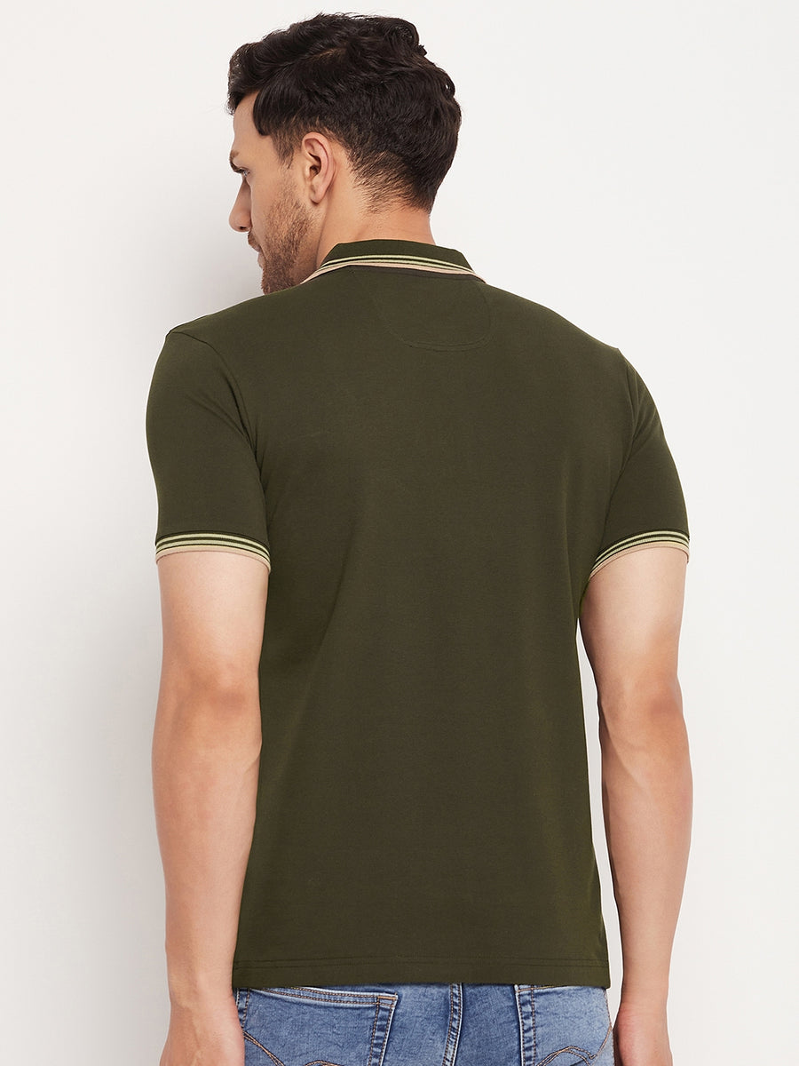 Camla T Green T-Shirt For Men
