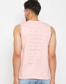 Camla Pink T- Shirt For Men