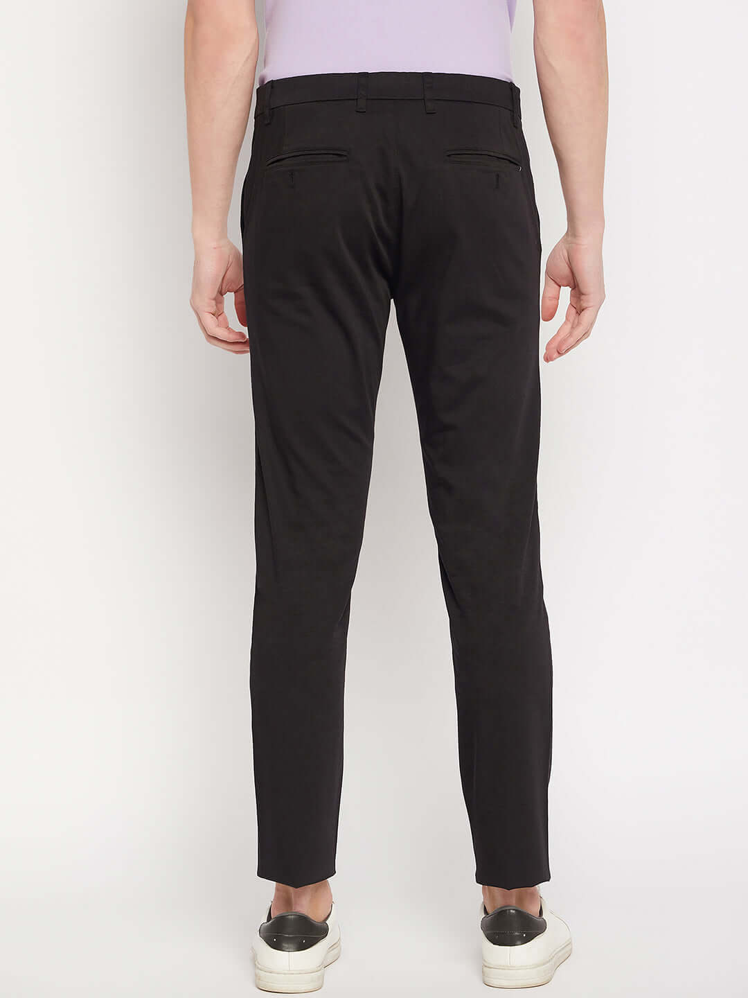 Camla Barcelona Black Trouser For Men
