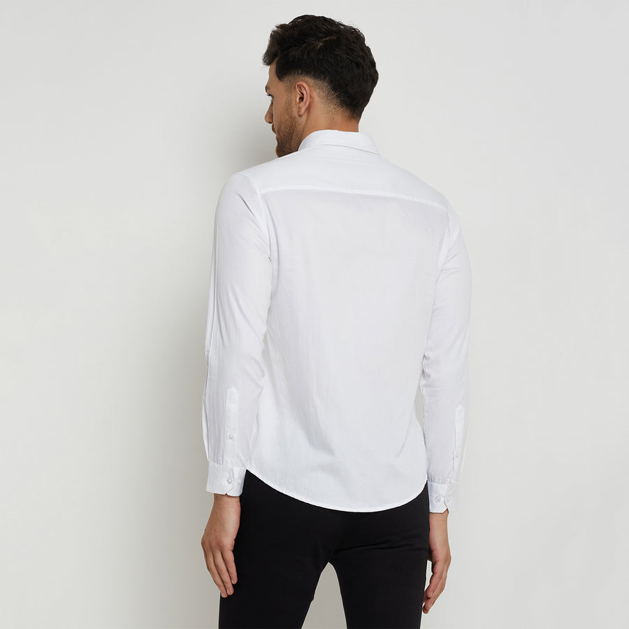 Camla White Shirt For Men
