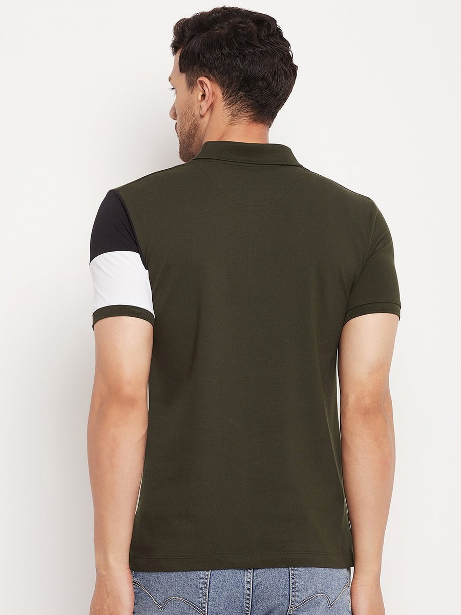 Camla Olive T-Shirt For Men