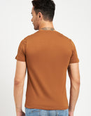 Camla Brown T- Shirt For Men