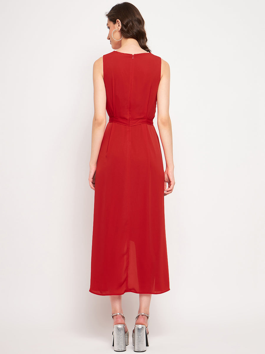 Camla Red Dress For Women