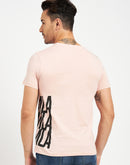 Camla Pink T- Shirt For Men