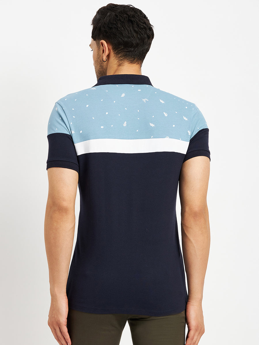Camla Blue T- Shirt For Men