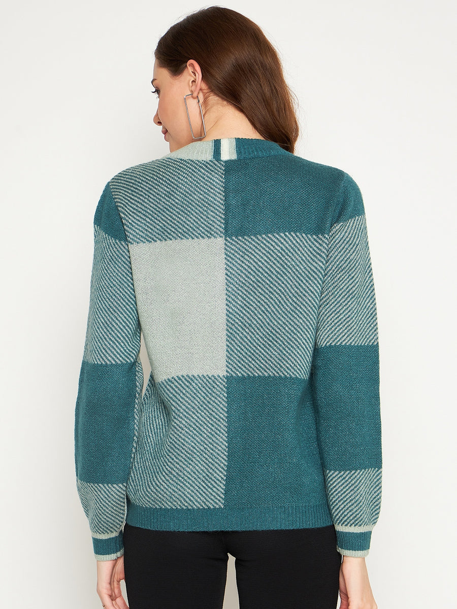 Madame Mint Round Neck Sweater
