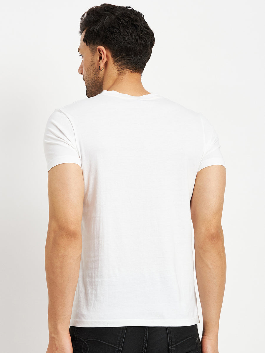 Camla Offwhite T- Shirt For Men