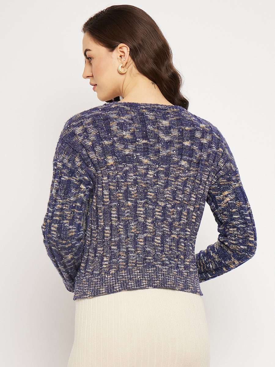 Camla Barcelona Navy Sweater For Women