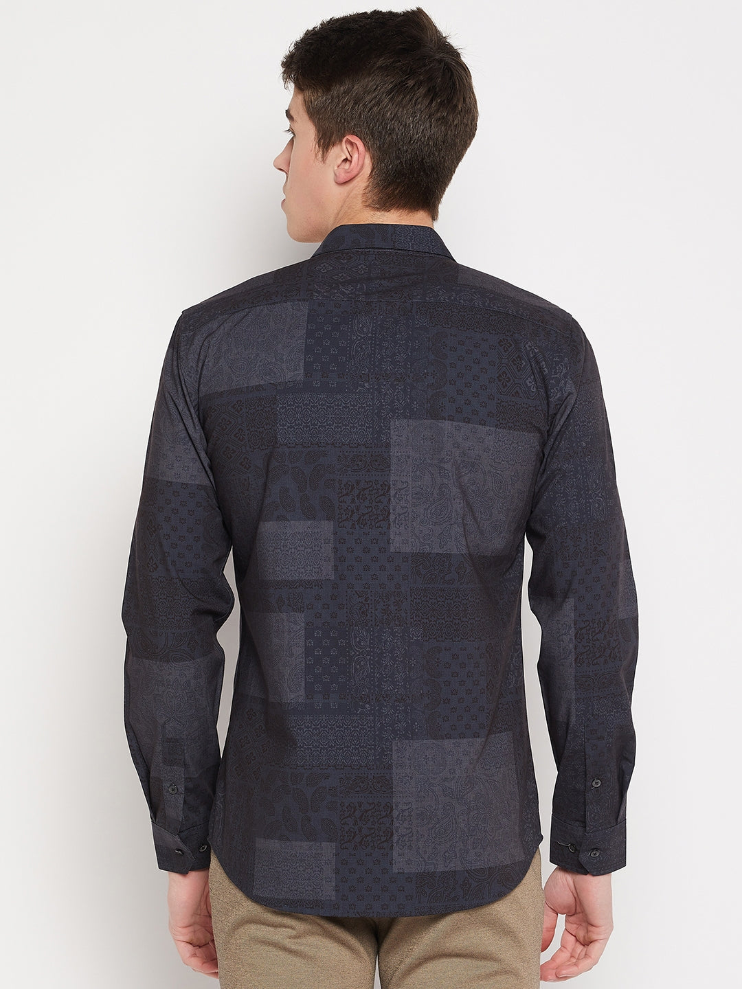 Camla Barcelona Dusty Prussian Blue Shirt For Men